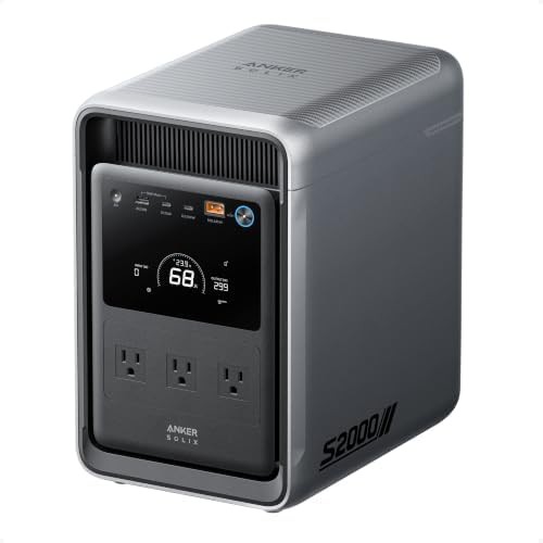 Anker SOLIX S2000 home backup power station