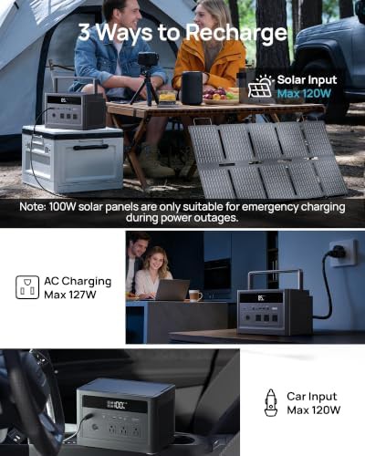Portable power station with 576Wh LiFePO4 battery — photo 5